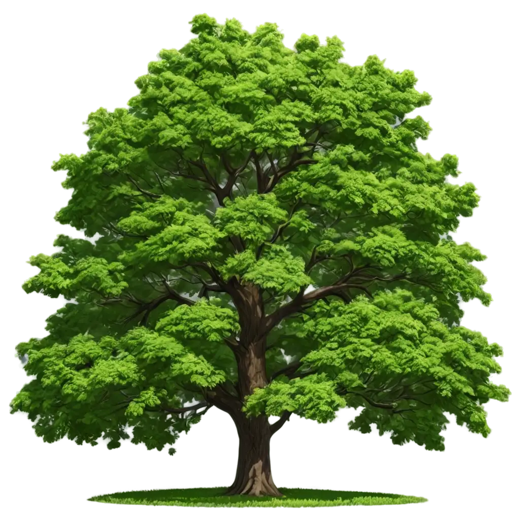 HighQuality-PNG-Image-of-a-Lush-Green-Tree-for-Animation-Projects