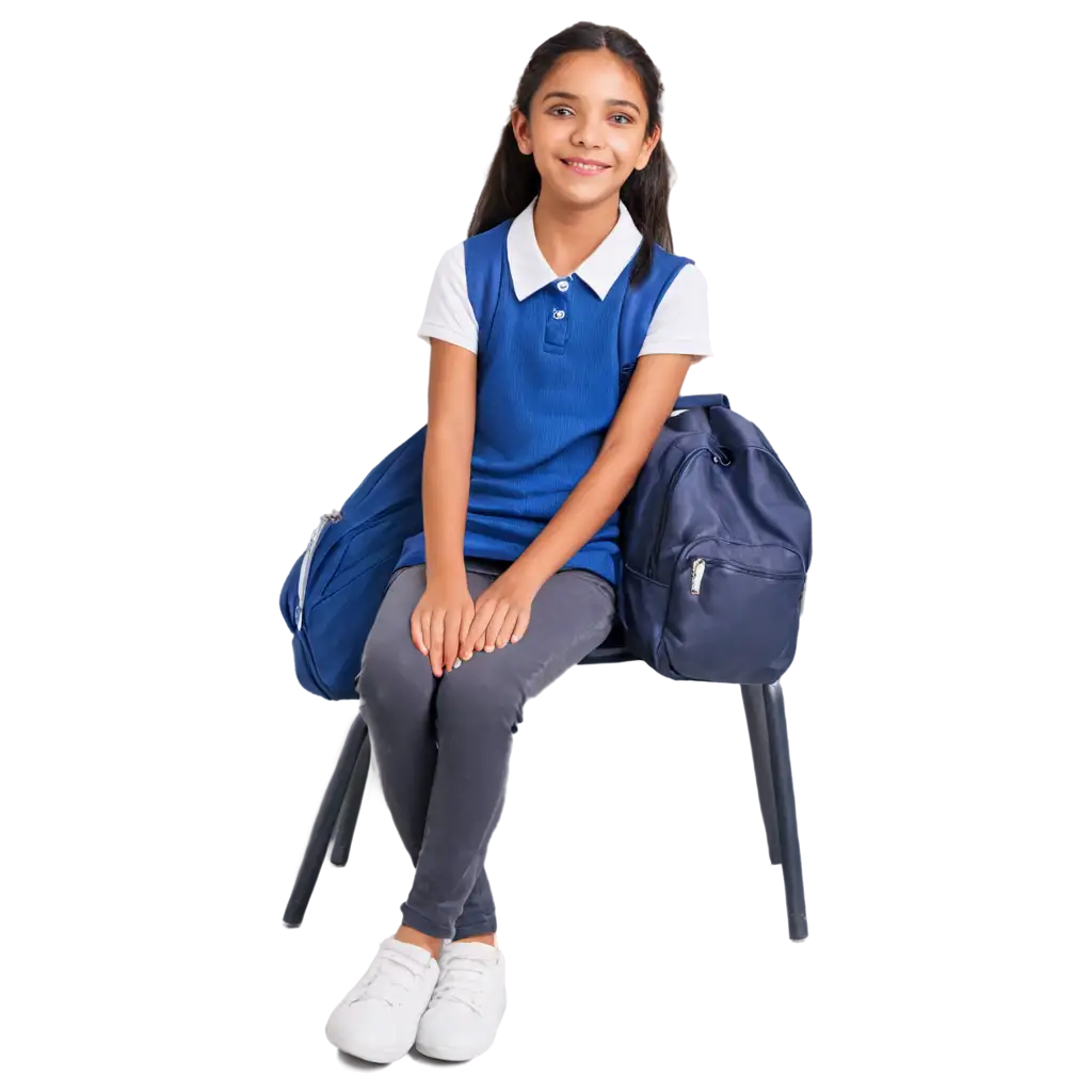 Indian-Smiling-Girl-with-School-Backpack-Sitting-in-Classroom-PNG-Image-for-Educational-Use