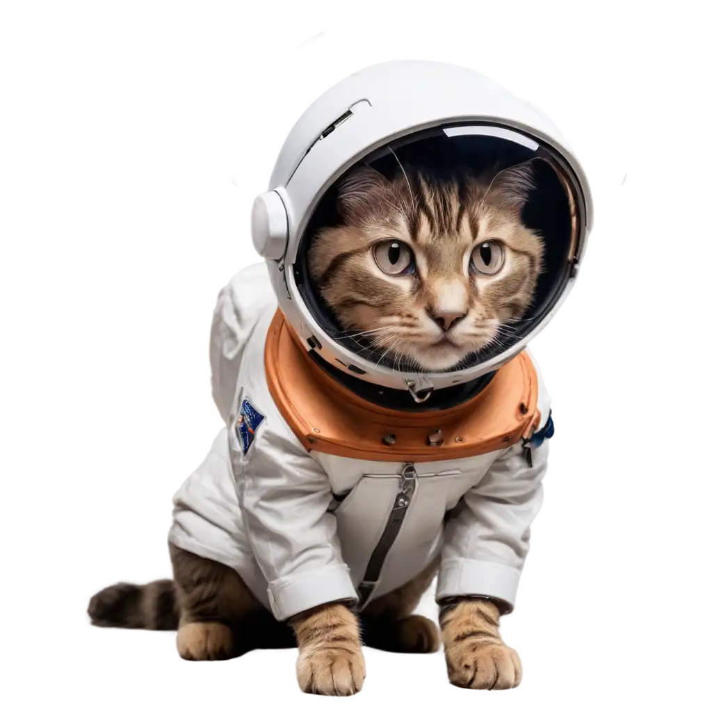 Cat-in-Astronaut-Suit-PNG-Image-HighQuality-Transparent-Background-for-Creative-Projects