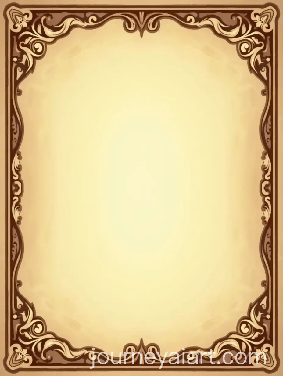 Stylized-Fantasy-Card-Game-Template-with-Ornate-Border-and-Light-Brown-Background