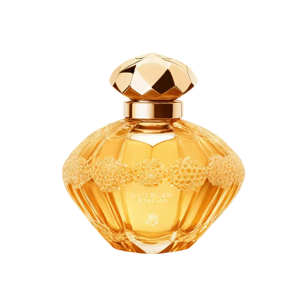 PNG-Image-SEO-AnalysisElegant-Guerlain-Perfume-Honeycomb-PNG-for-Stunning-Visuals-HighQuality-Transparent-Image-for-Design-Projects