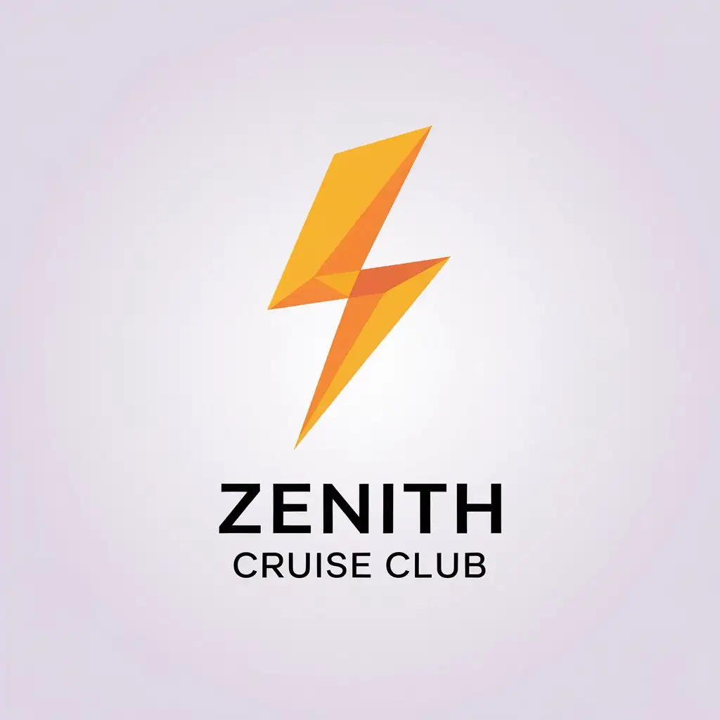 LOGO-Design-for-Zenith-Cruise-Club-Minimalistic-Lightning-Symbol-for-Entertainment-Industry