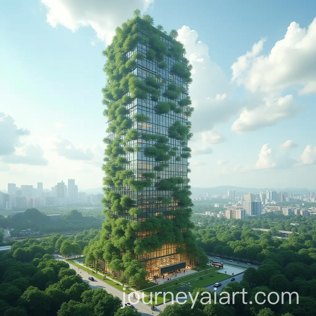 AI-Transforms-Skyscrapers-into-Lush-Green-Eco-Buildings