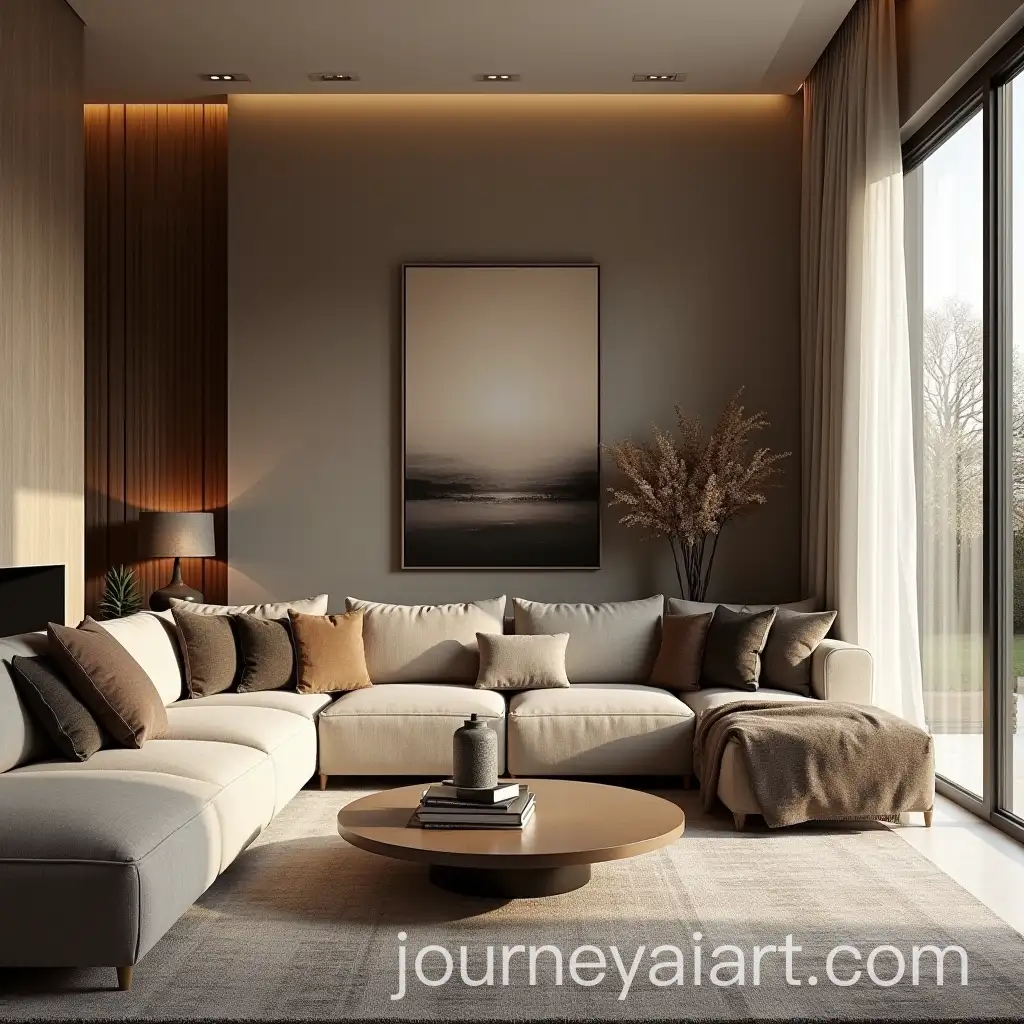 Modern-Styled-Living-Room-with-Perfect-Harmony-of-Colors-and-Light