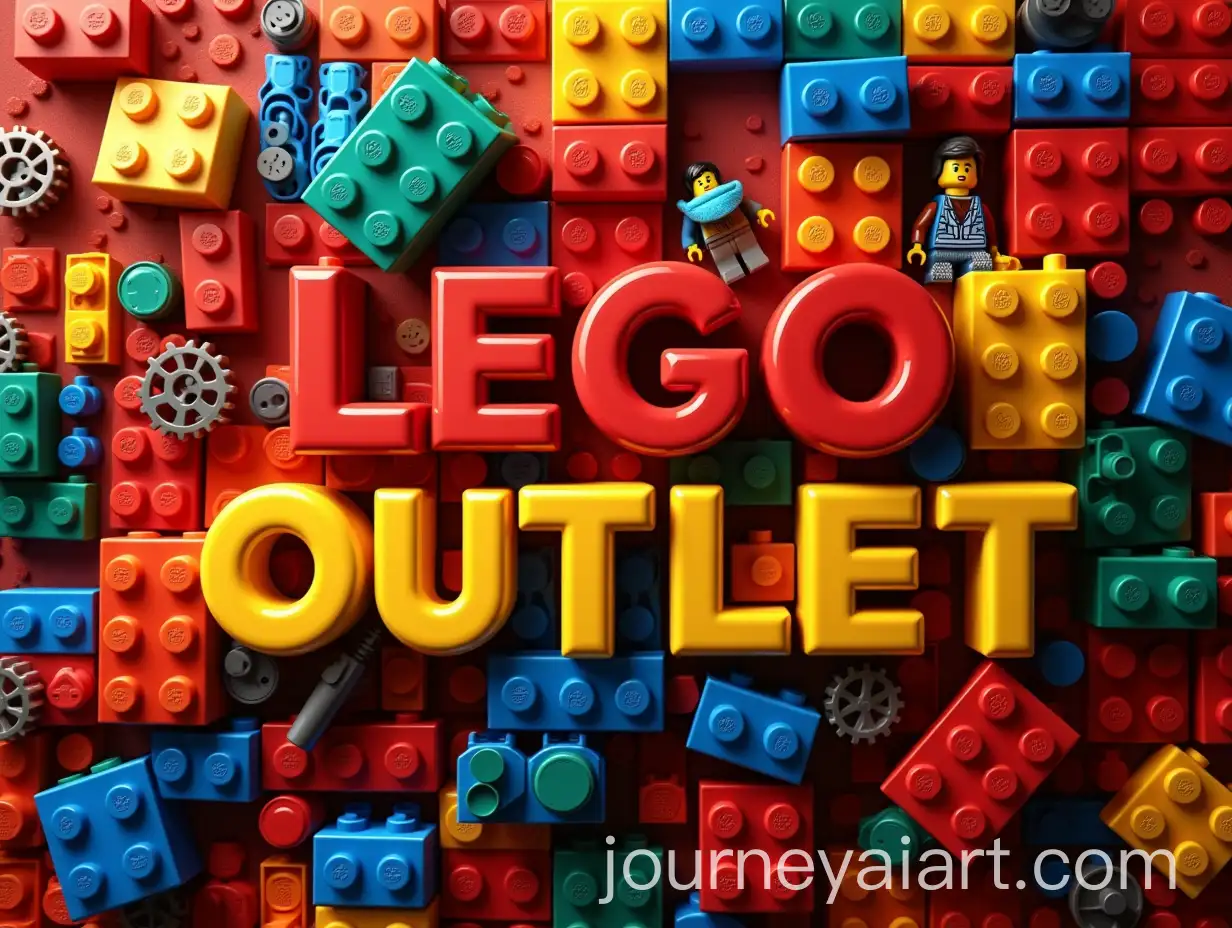 LEGO-Outlet-Store-Facebook-Cover-with-Realistic-Bricks-and-Minifigures