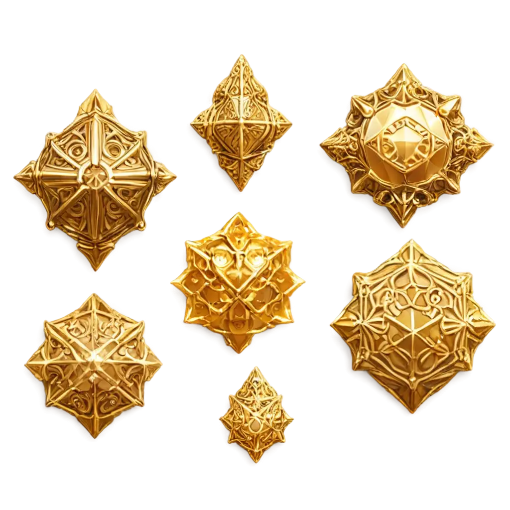 RPG-Style-Gold-Decorations-PNG-Image-Enhance-Your-Virtual-Worlds-with-Exquisite-Detail