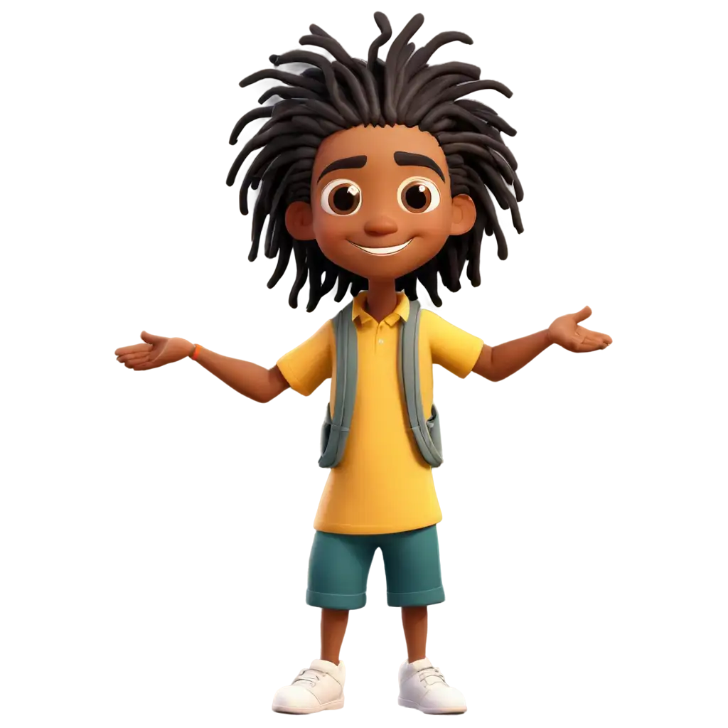 Indian-Boy-Kid-with-Dreadlock-Cartoon-PNG-Vibrant-and-Cultural-Illustration