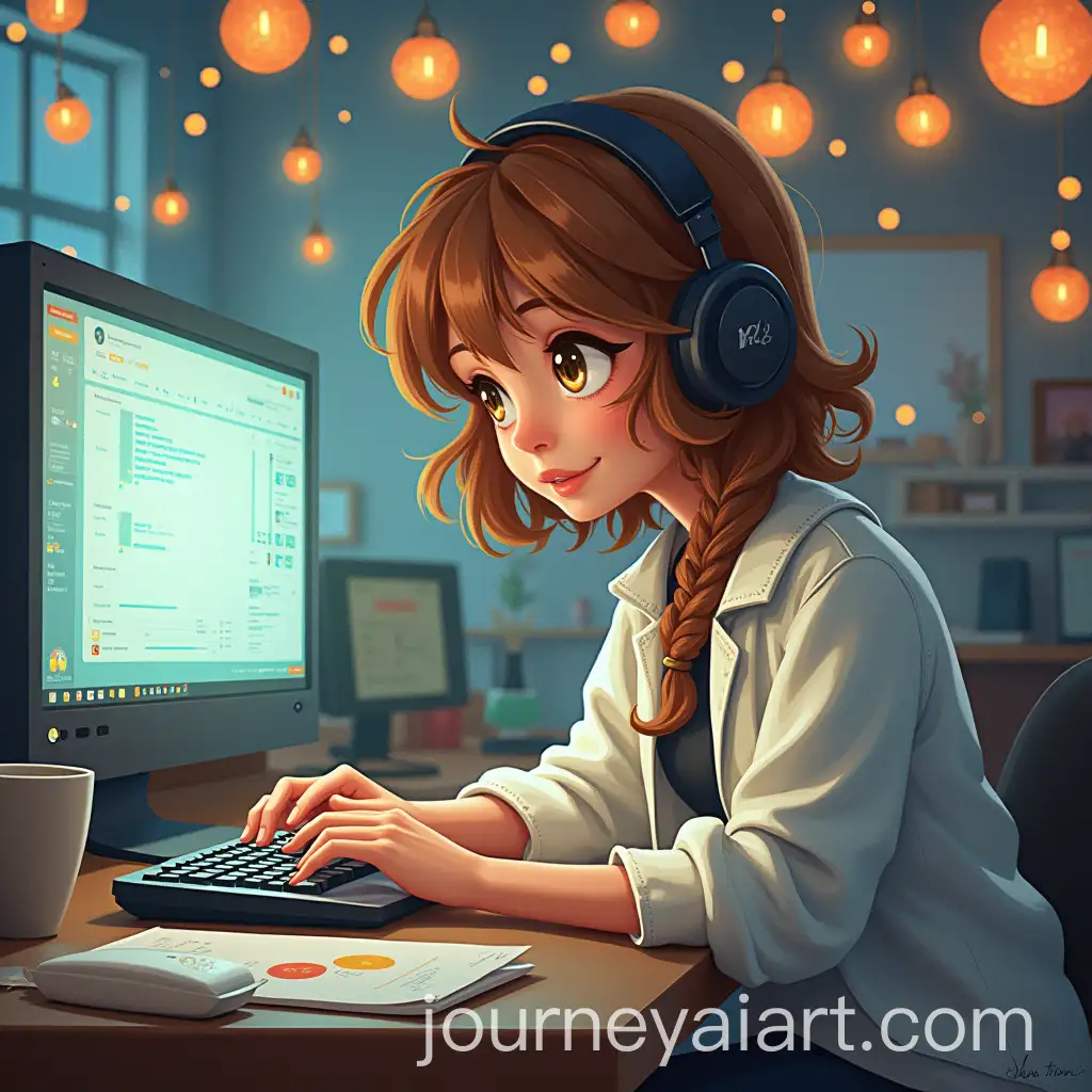 Programmer-Sending-New-Year-Greetings-with-TechThemed-Design