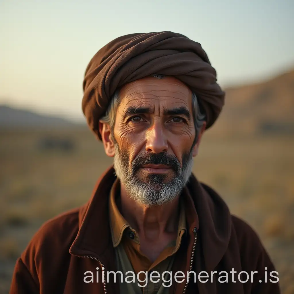 iranian man at the afternoon