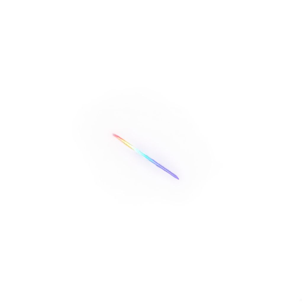Prism light Rainbow colourful