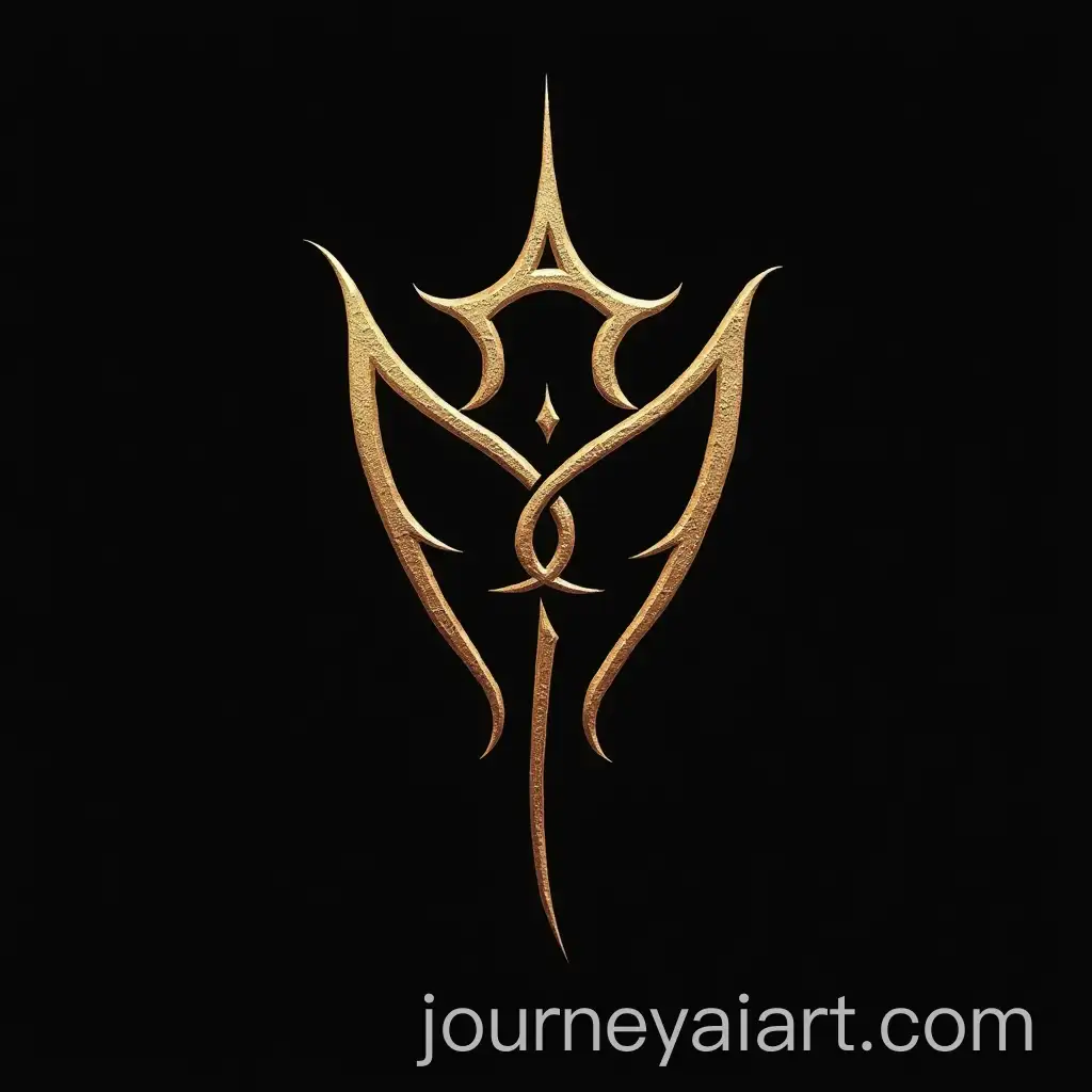 Runha-Cosmetics-Brand-Logo-Featuring-Algiz-Rune