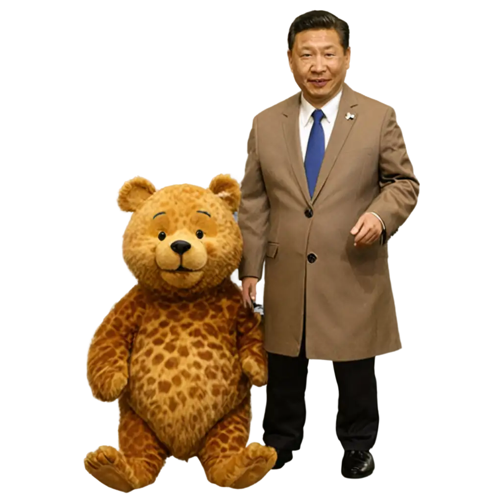 Xi Jinping as Winnie