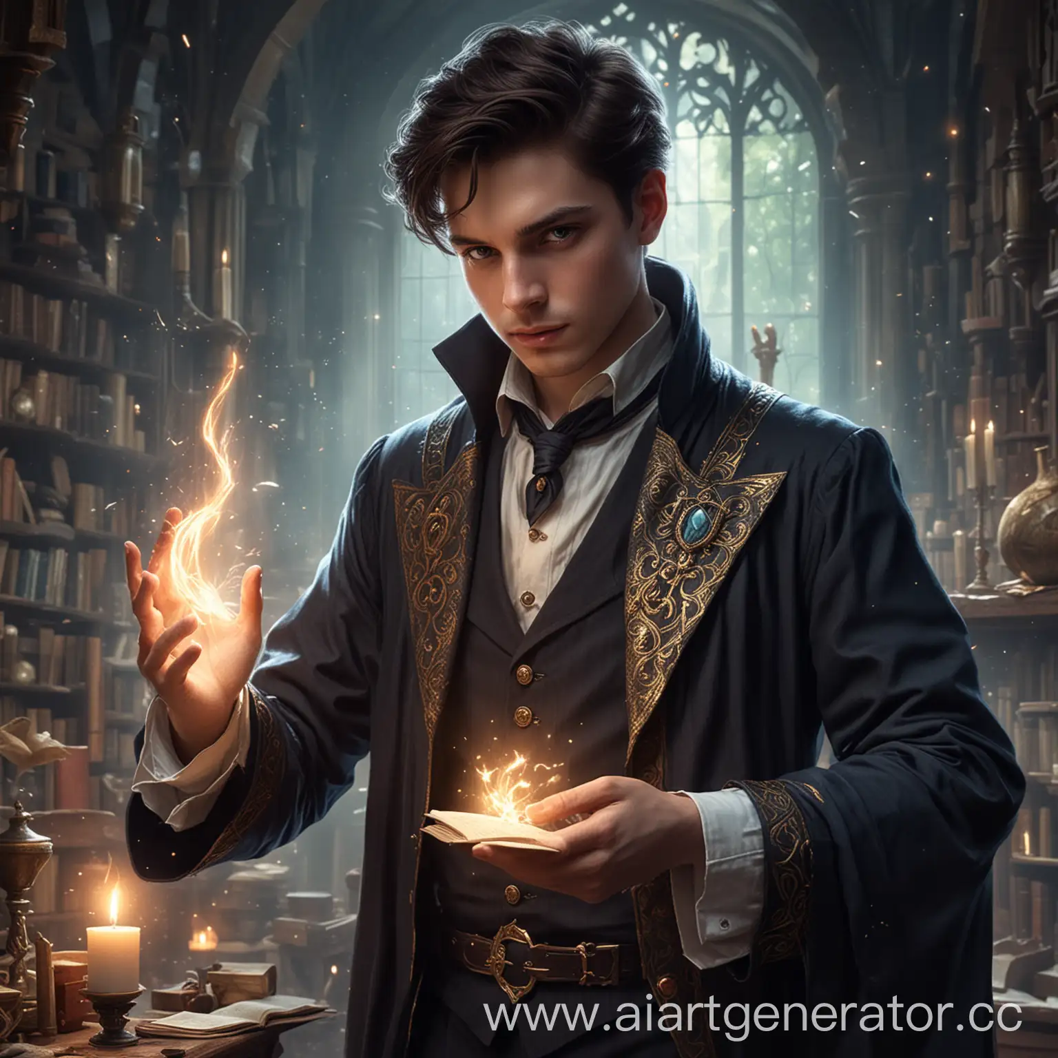 Young-Magician-Maxim-in-a-Magical-Kingdom