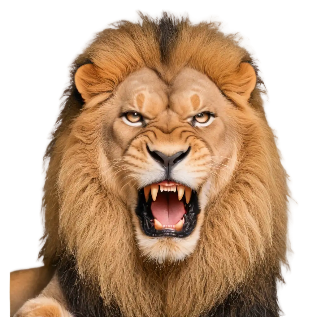 Angry-Lion-PNG-Image-HighQuality-Transparent-Graphic-for-Various-Uses