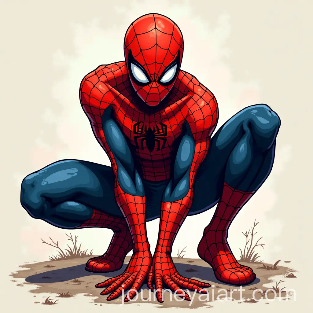 SpiderMan-Reimagined-in-Eiichir-Odas-Artistic-Style