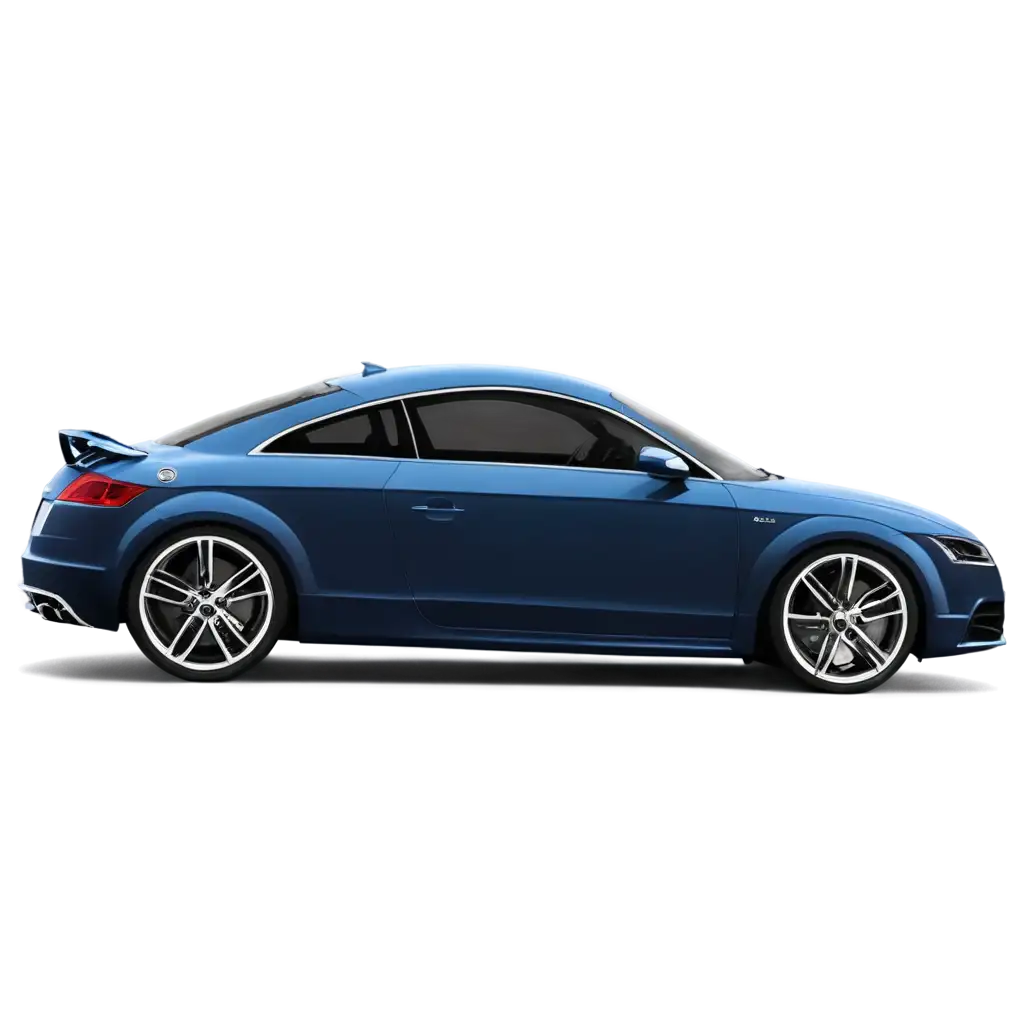 Unbranded blue Audi tt