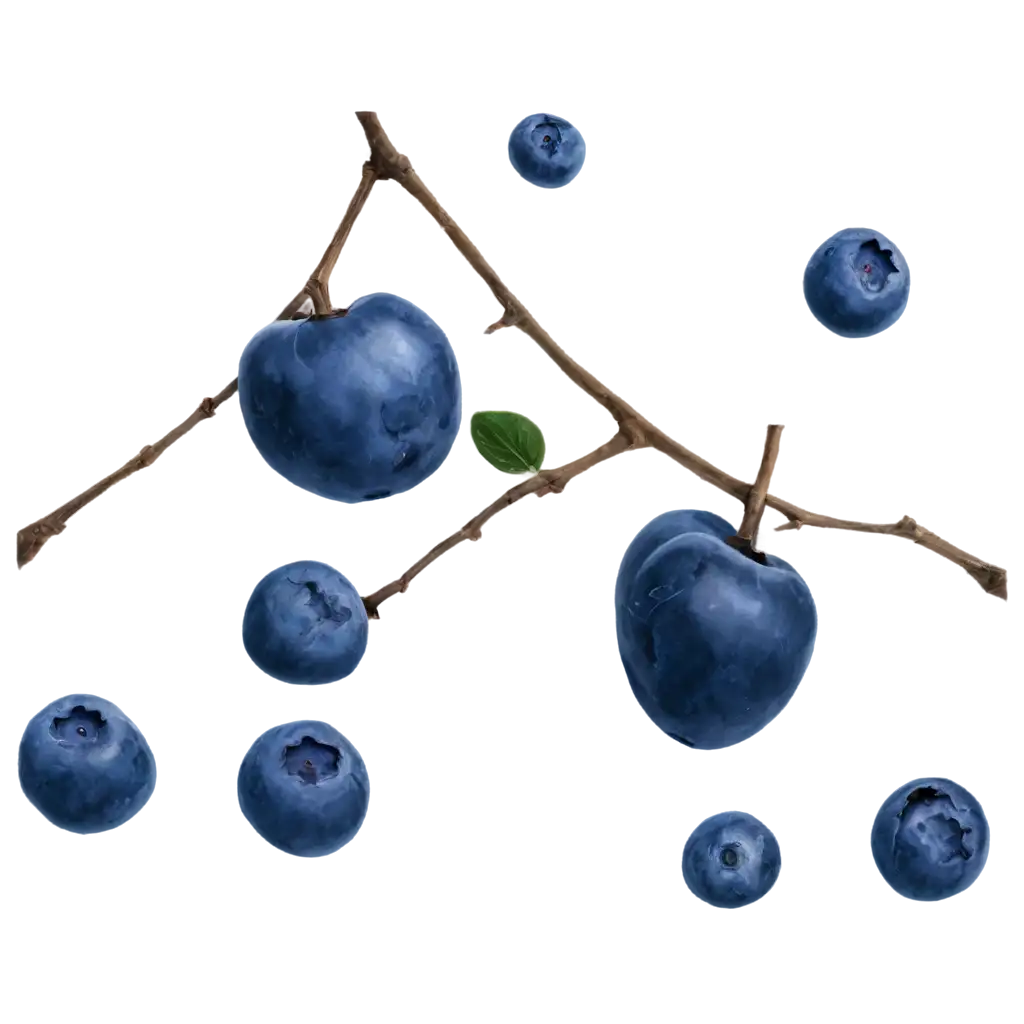 Big-Blueberry-PNG-Image-HighQuality-Transparent-Format-for-Versatile-Usage