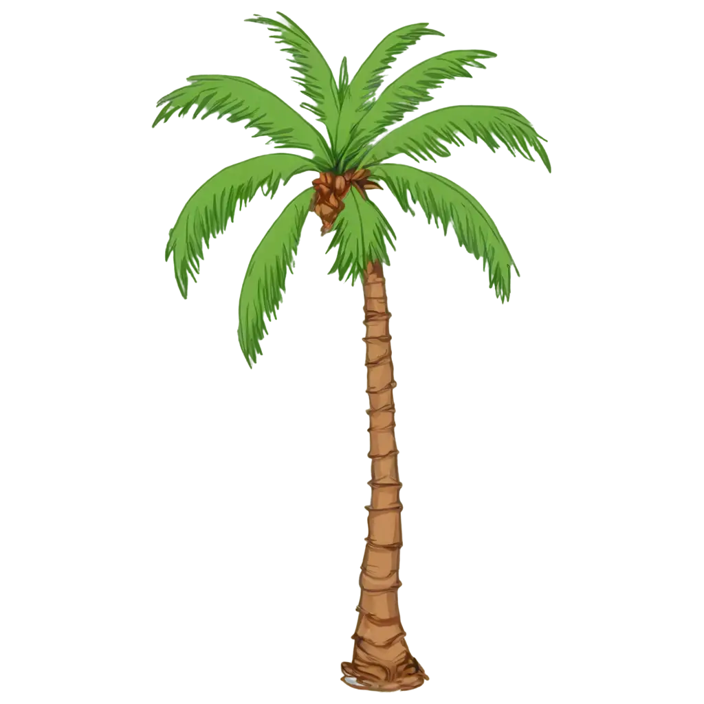 HighQuality-Palm-Tree-Drawing-PNG-for-Versatile-Use