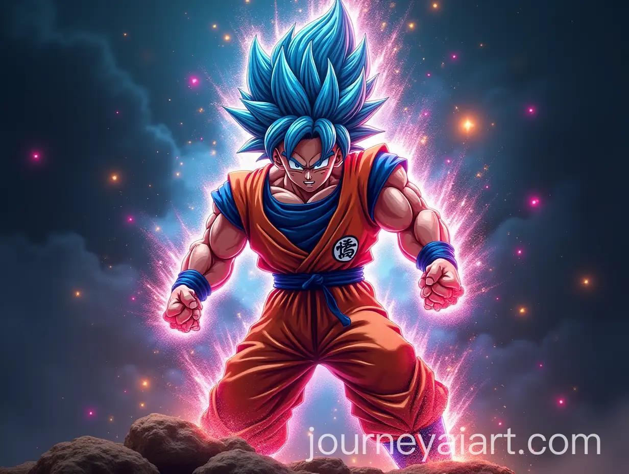 Goku-Ultra-Instinct-Mode-Body-Sparking-TShirt-Design