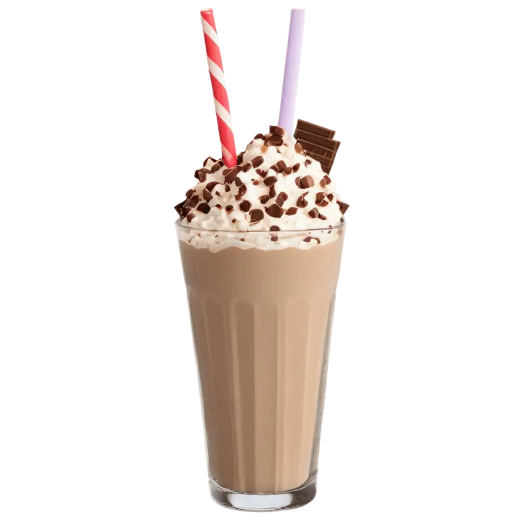 Kitkat-Milkshake-PNG-Image-with-Toppings-Perfect-for-Food-Beverage-Visuals