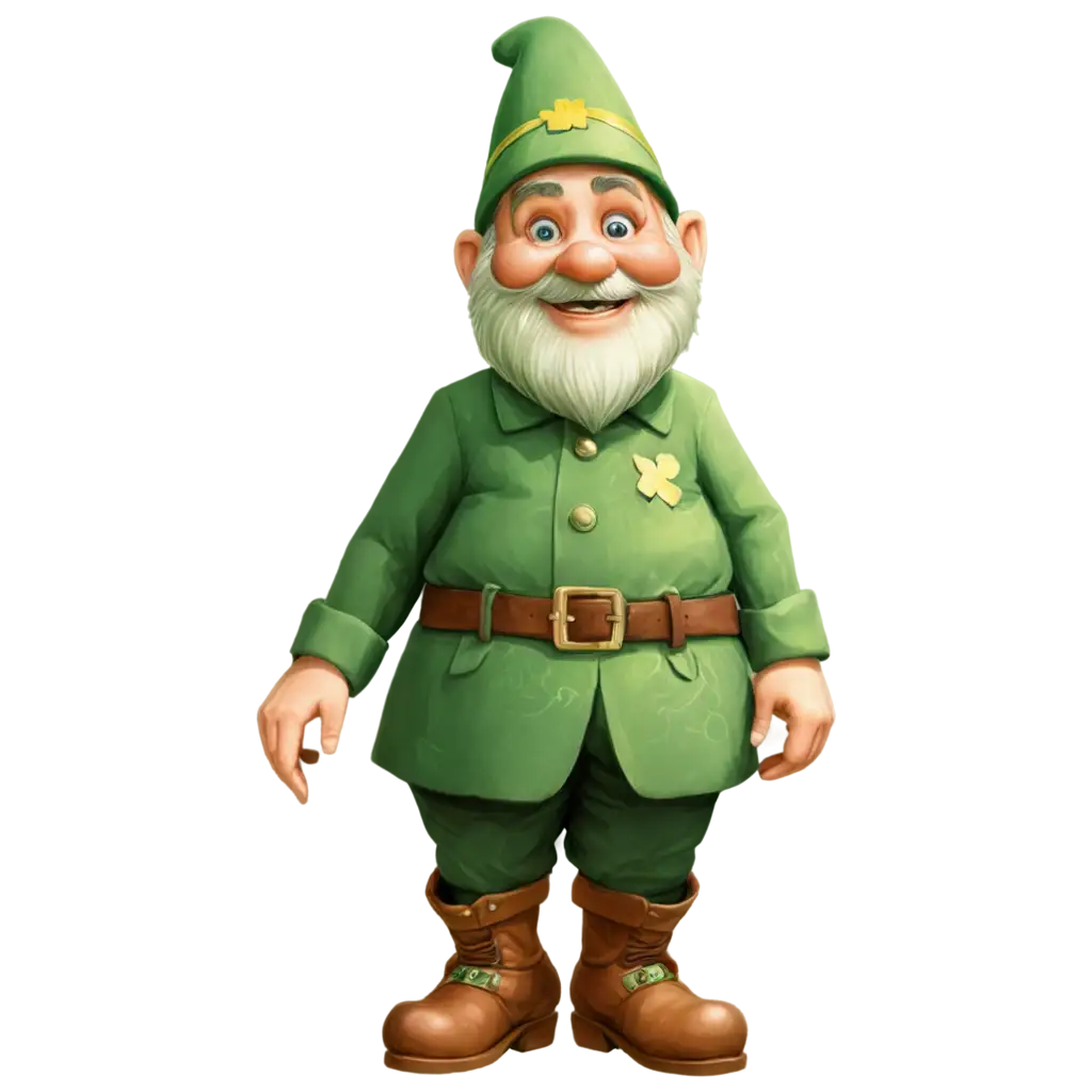 HighResolution-St-Patricks-Day-Green-Gnome-PNG-with-Transparent-Background-for-Versatile-Use