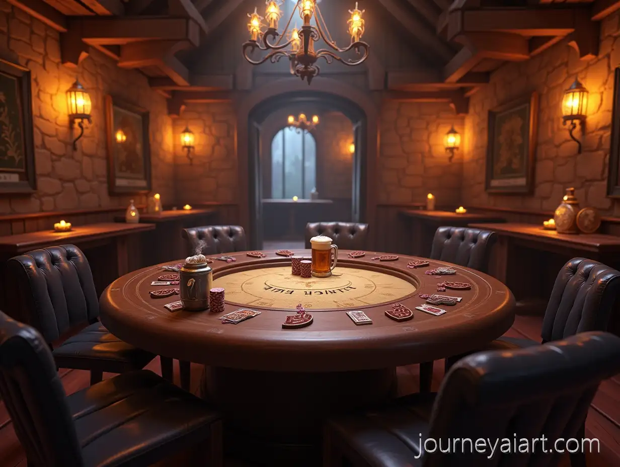 Cozy-Fantasy-Tavern-Interior-with-Rustic-Wooden-Table-and-Warm-Lantern-Lighting