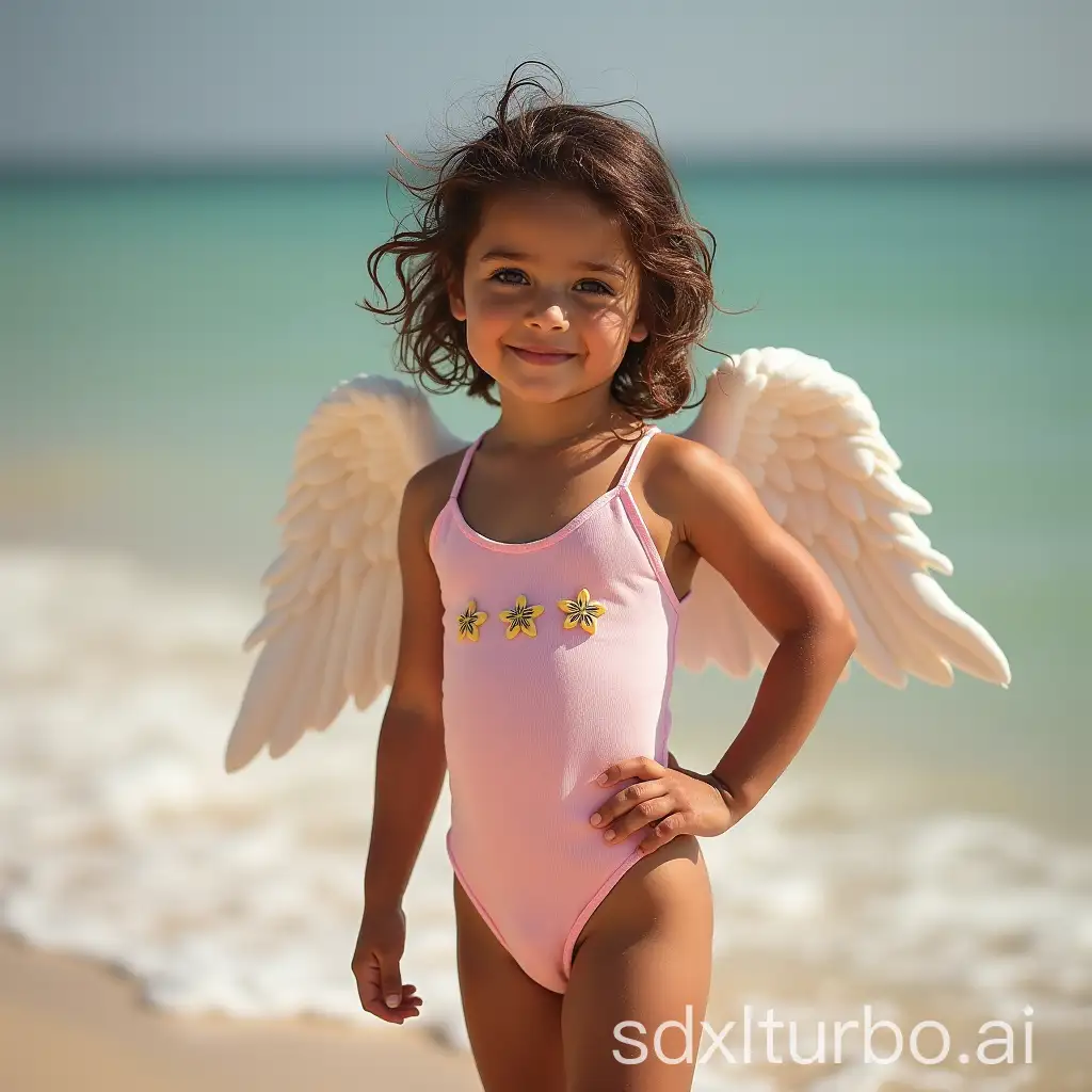 Adorable-1YearOld-Indian-Girl-in-Angelic-Swimsuit