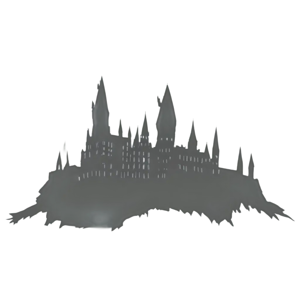 Ghostly-Transparent-Hogwarts-Castle-Silhouette-PNG-Image-for-Mystical-Themes-and-Designs