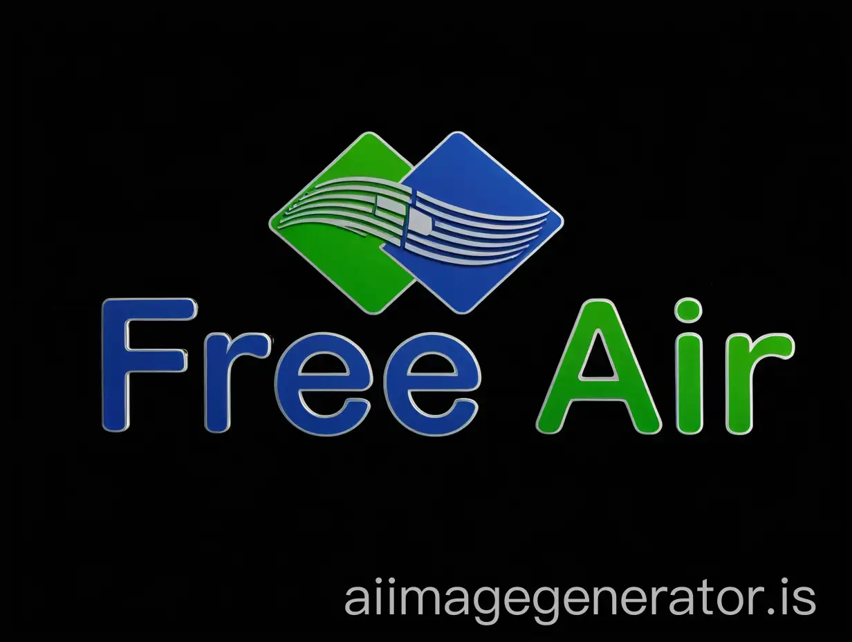 A detailed image of the carton showing clear 'Free Air' logo, model numbers and barcodes. Details: focusing on fine details, high quality, harmonious colors highlighting the trademark.