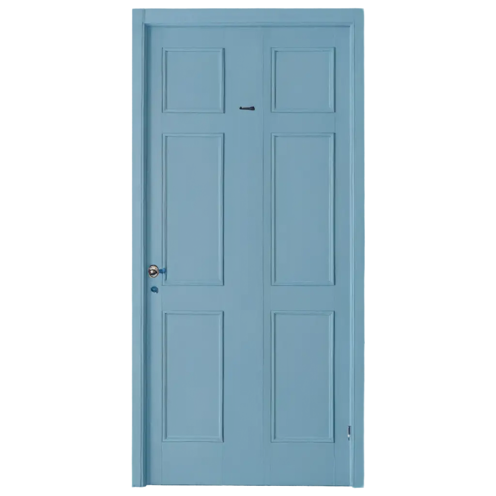 Light-Blue-Door-PNG-Image-HighQuality-Versatile-for-Your-Projects