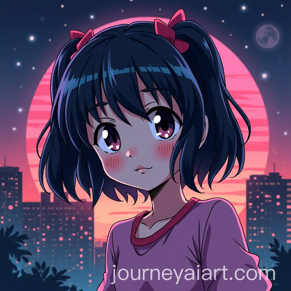 1980s-Anime-Style-with-VHS-Effect-Desktop-Wallpaper