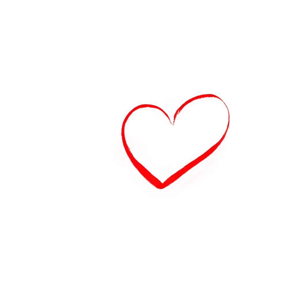 Red-and-Blue-Love-Shape-PNG-Image-for-HighQuality-Visuals