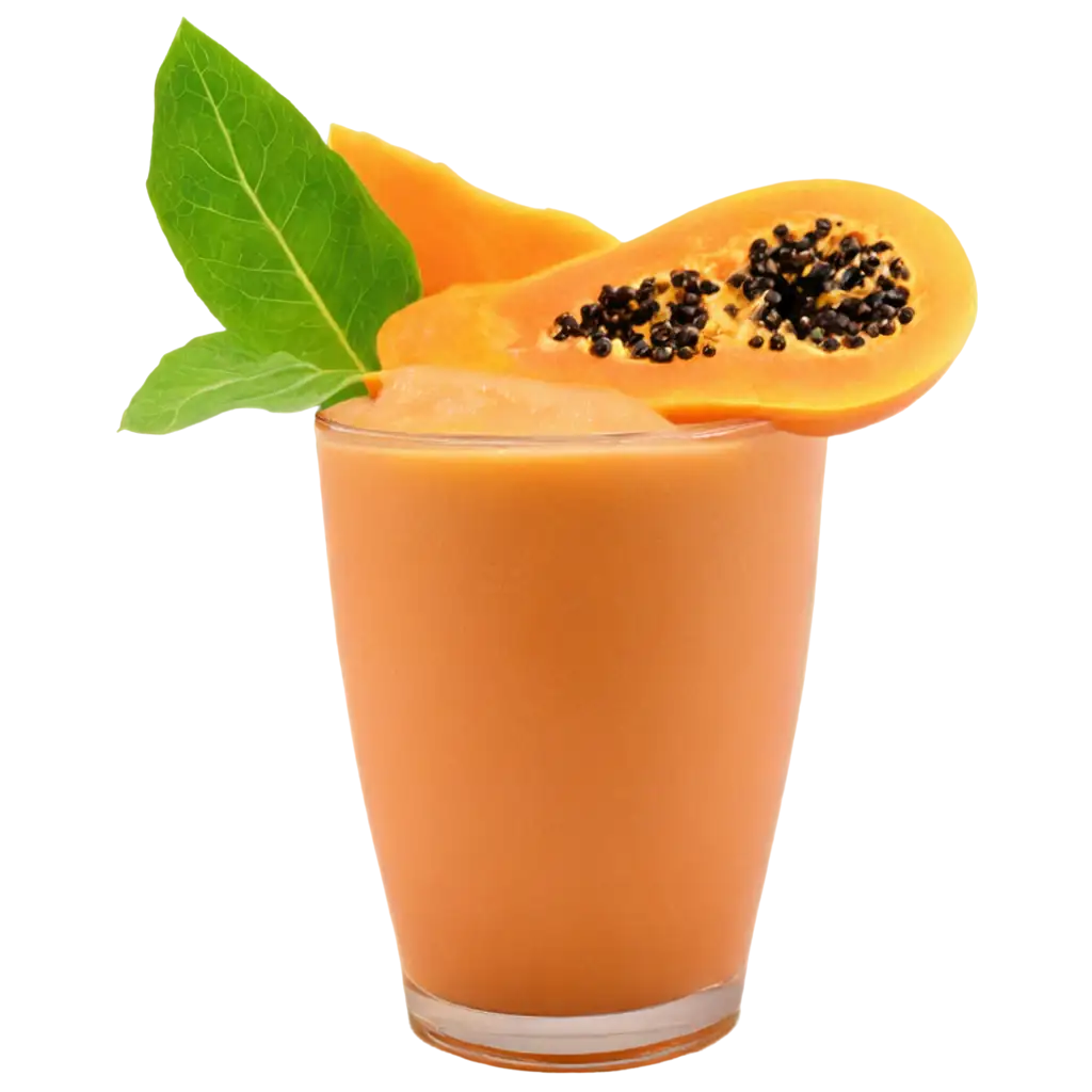 Refreshing-Papaya-Shake-PNG-Image-Enjoy-the-Crisp-Clarity-of-This-Tropical-Delight