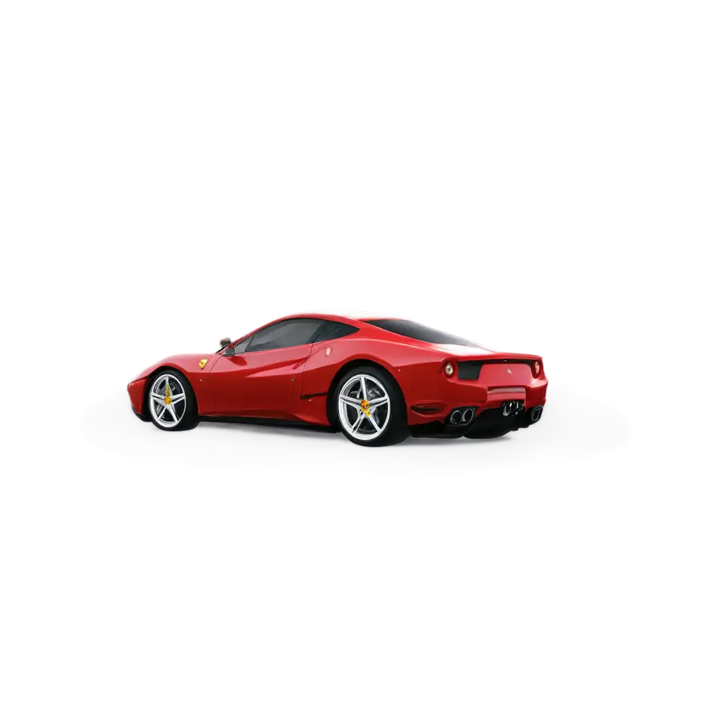 red ferrari car