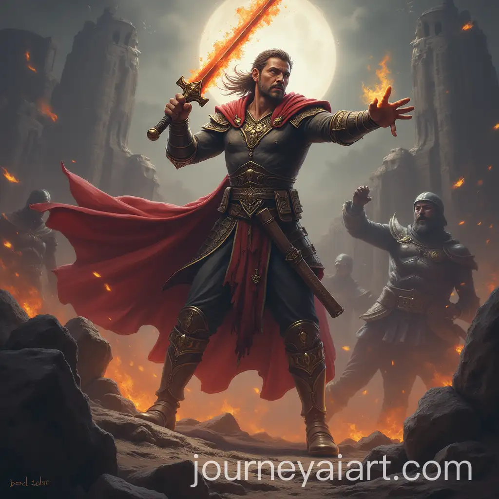 Epic-Mage-BattleAI-Image-Prompt-Expansion-in-a-Magical-Arena