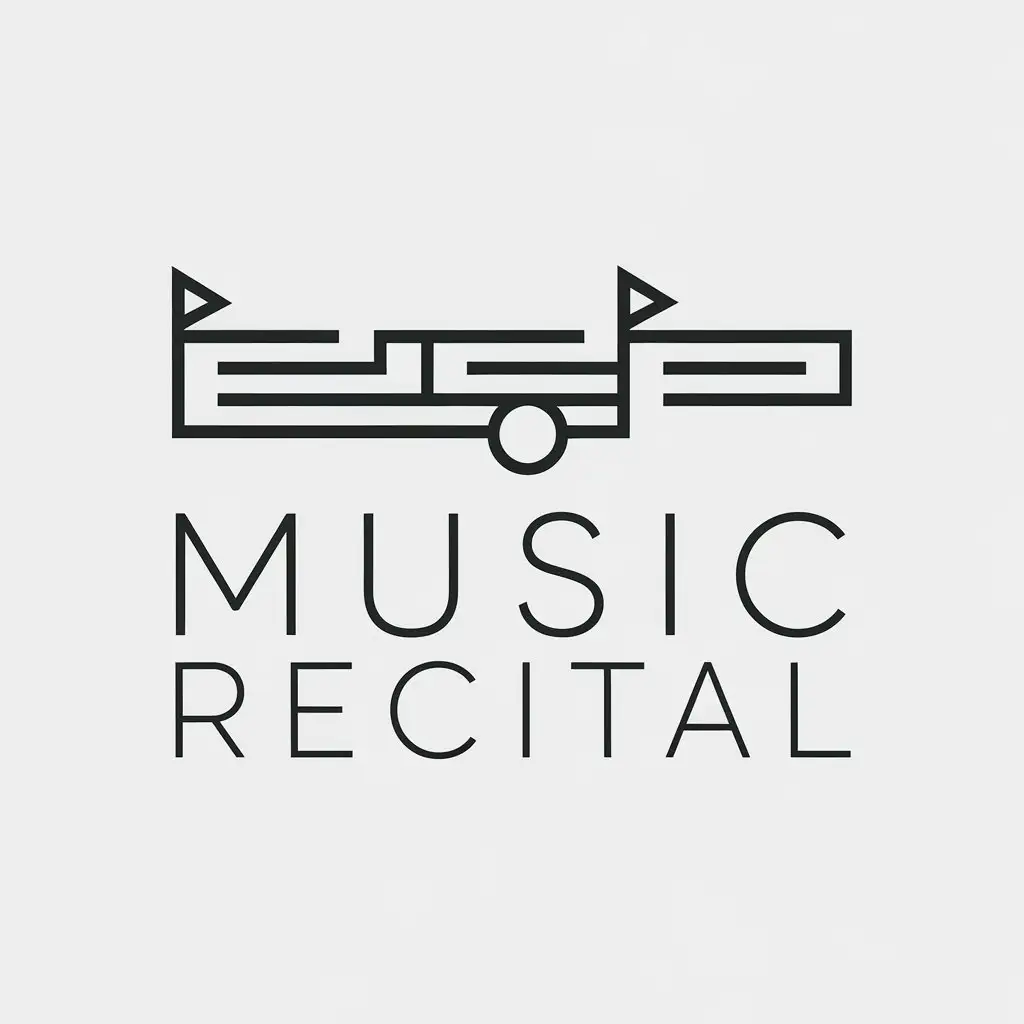 LOGO-Design-for-Music-Recital-Elegant-Horizontal-Line-Symbol-in-Minimalistic-Style-for-Entertainment-Industry