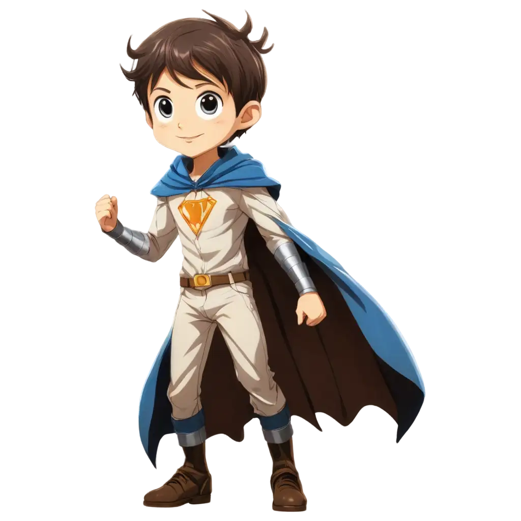 PNG-Image-of-a-Kid-with-Superpowers-Smiling-in-Anime-Style-with-Thunder