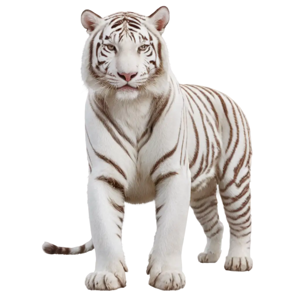 Stunning-White-Tiger-PNG-Image-HighQuality-Artwork-for-Versatile-Use