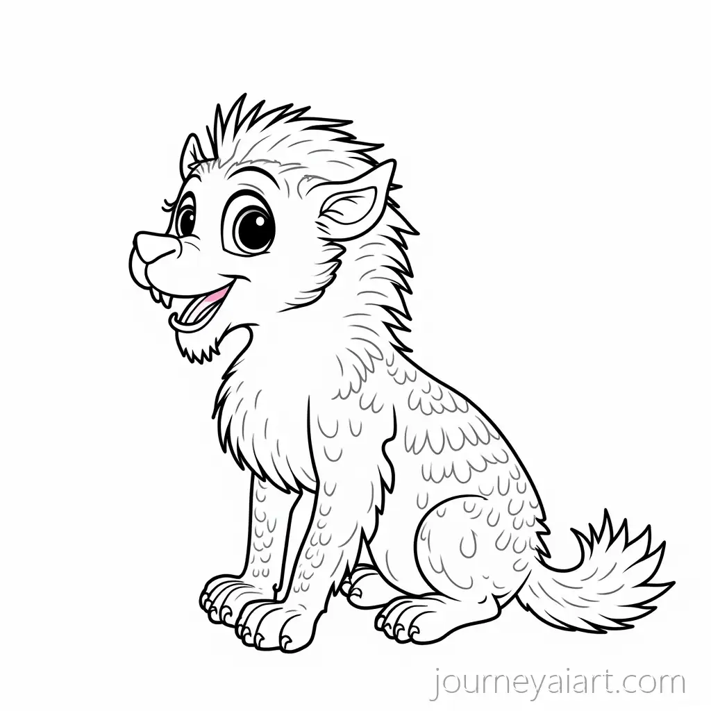 MACANA-Black-and-White-Coloring-Page-Illustration