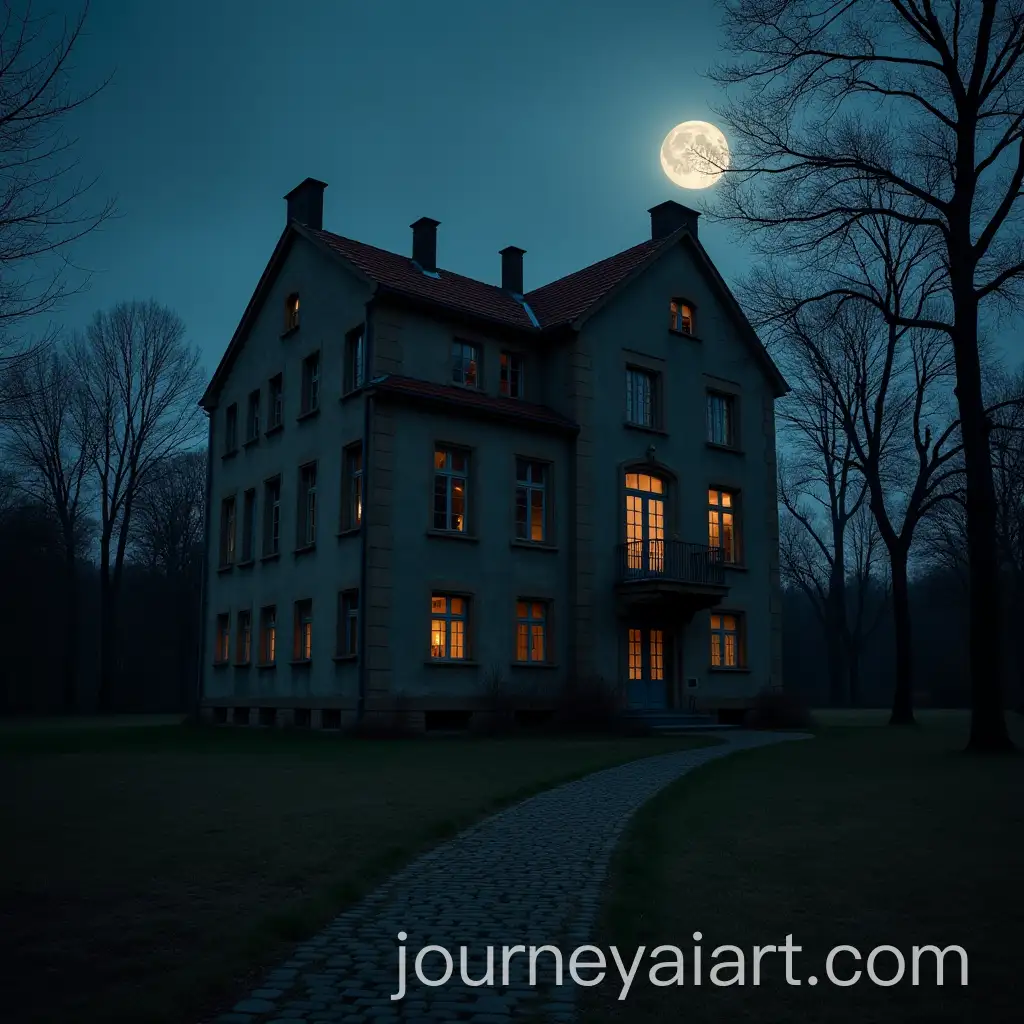 Abandoned-European-Building-with-Piano-Under-Moonlight