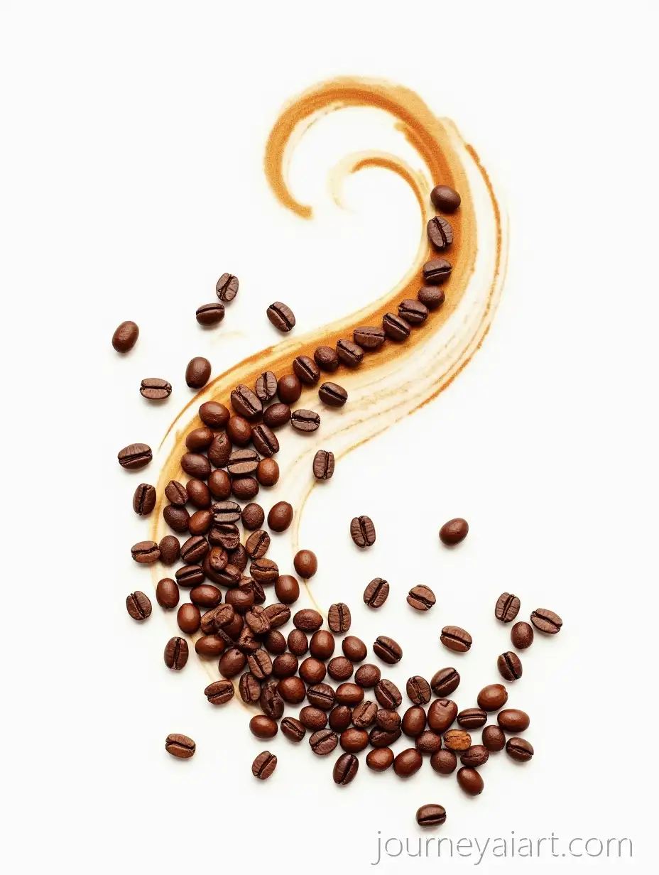 Stylish-White-Kitchen-Towel-Pattern-with-Coffee-Bean-Swirls