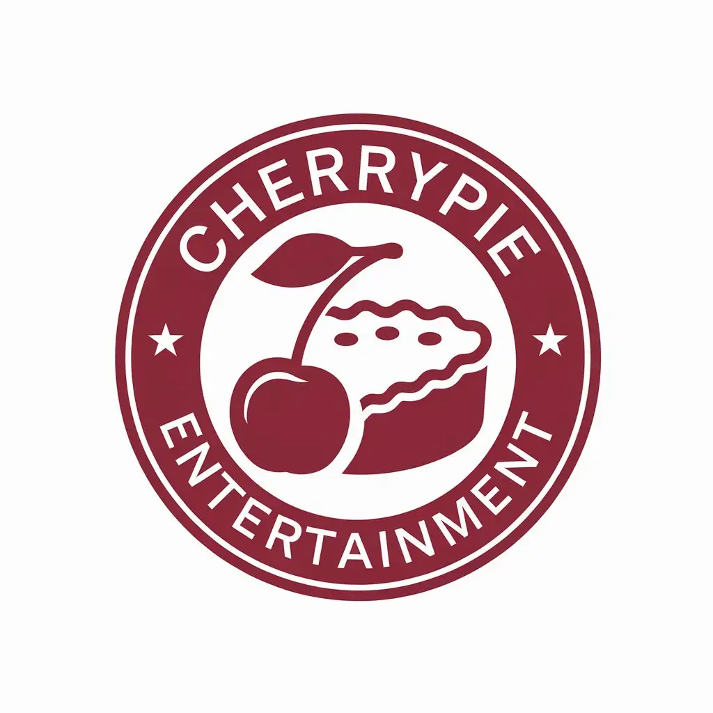 LOGO-Design-For-CHERRYPIE-Entertainment-Cherry-and-Cherry-Pie-Theme