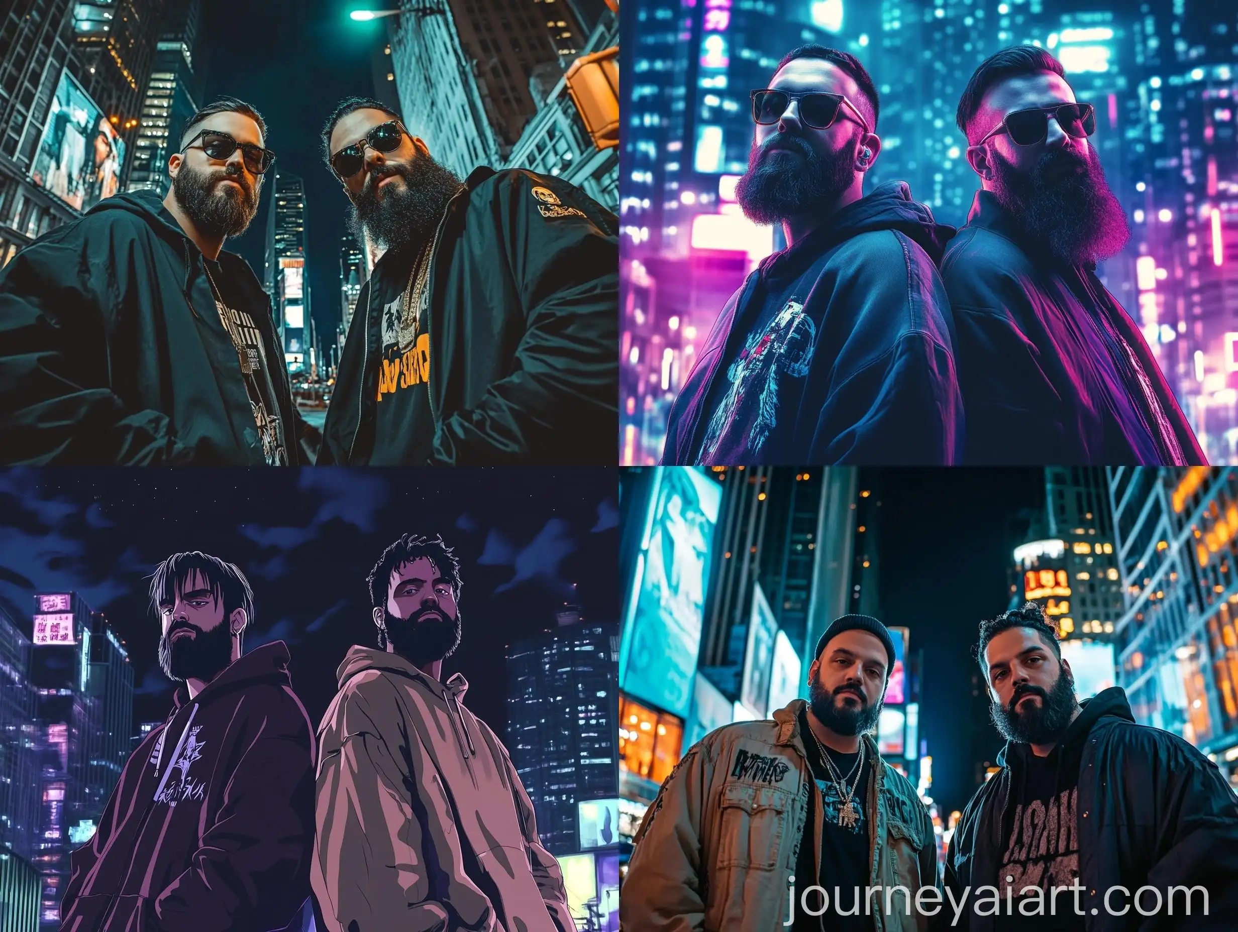 -Rap-Duo-Album-Cover-in-Urban-Night-Cityscape