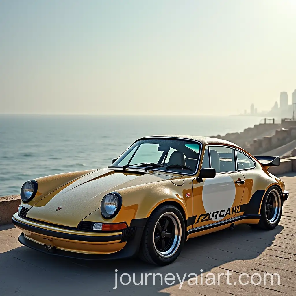 Porsche-911-Car-at-Karachi-Sea-View