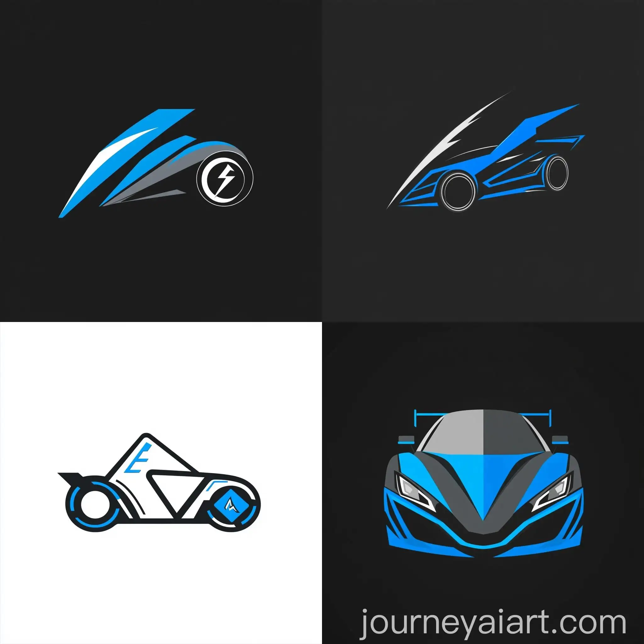 Minimalist-AVT-Team-Logo-for-Electric-Car-Racing-Efficiency-Challenge