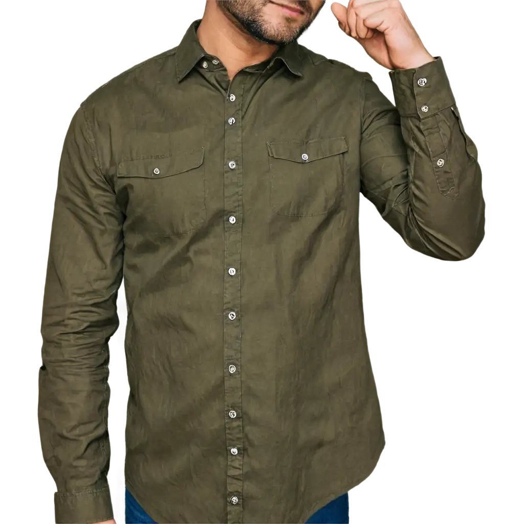 HighQuality-Mens-Casual-Shirt-PNG-Image-for-Versatile-Applications