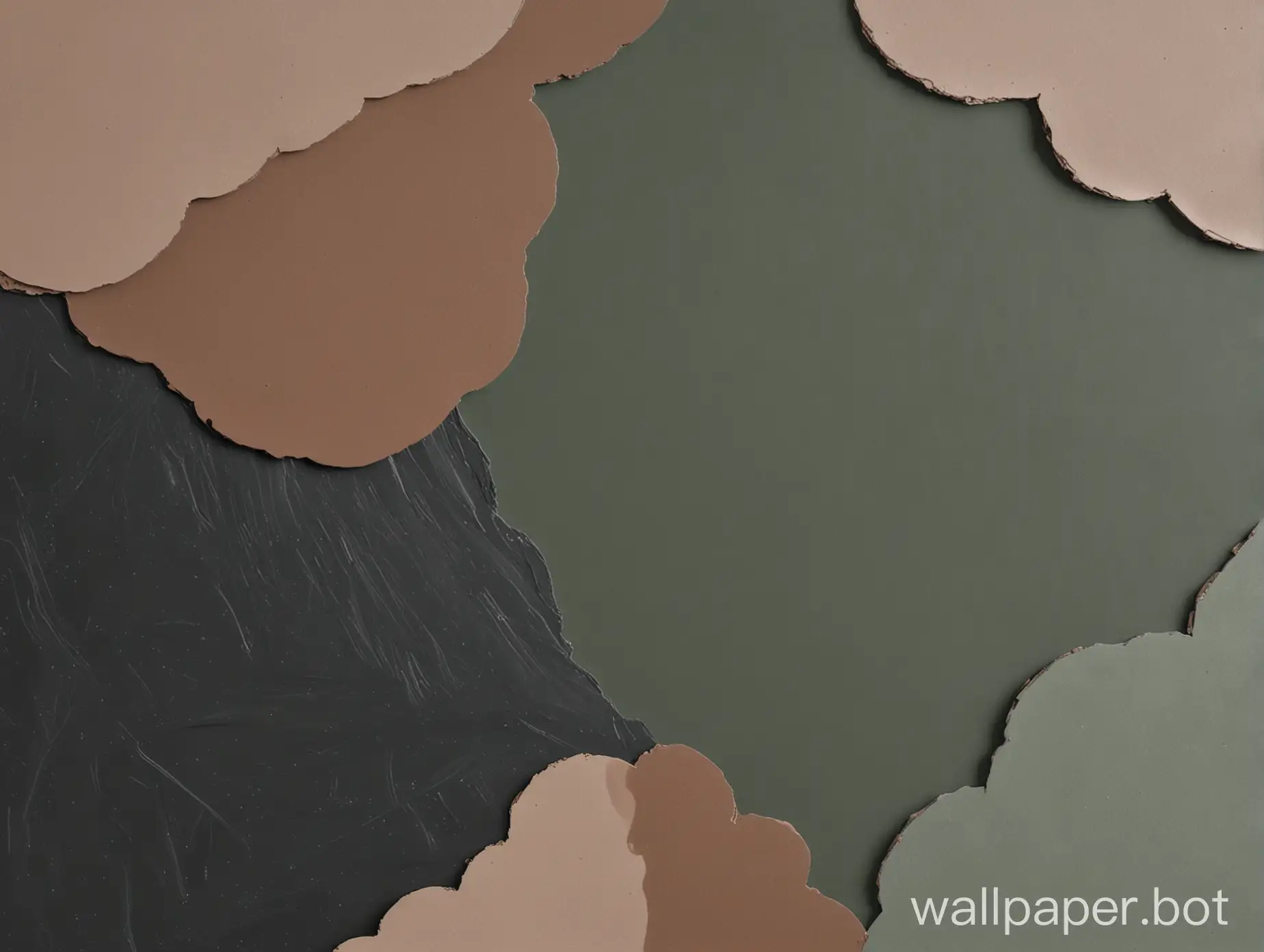 hero section background with a sheet pressed from recycled plastic of these colors Cloud: #F2F2F2 Marmalede: #EABF7F Cocoa: #A6BE74 Sage: #BC9E93 Slate: #73726D Black: #1B1D1E