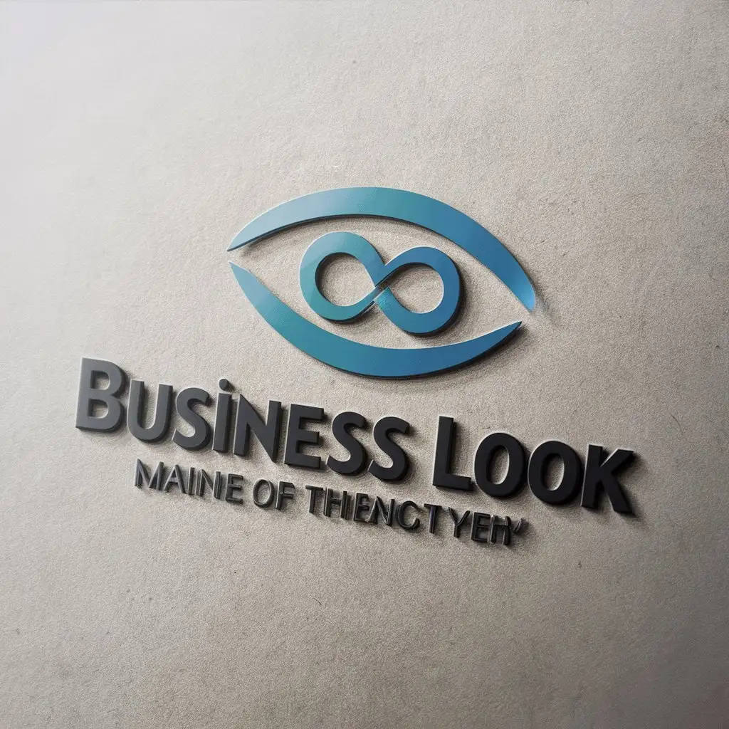 LOGO-Design-For-Business-Look-Eye-Symbol-with-Infinity-Pupil-for-Finance-Industry