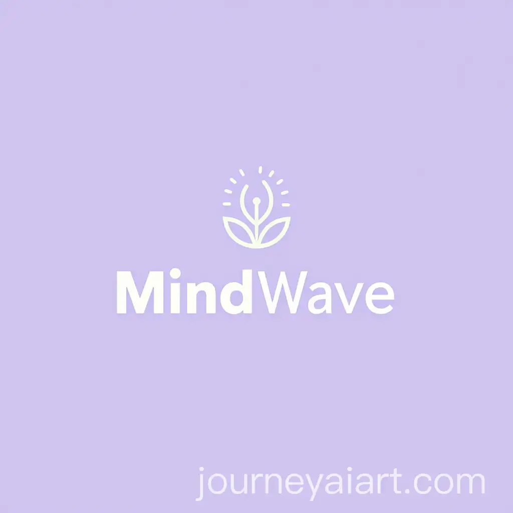 Minimalist-MindWave-Logo-in-Light-Lavender-and-White-Colors