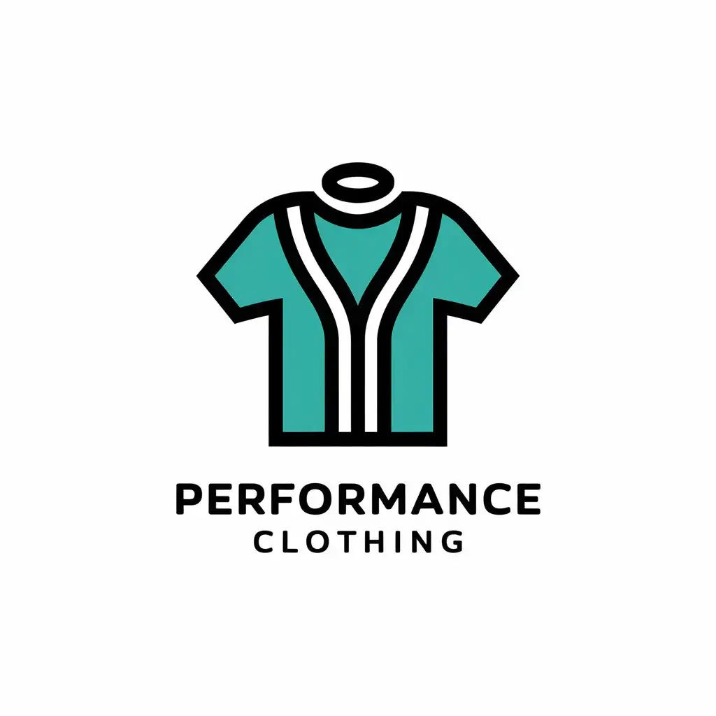 LOGO Design for Performance Clothing Vector Design Featuring PPTShirt Symbol for the Travel Industry